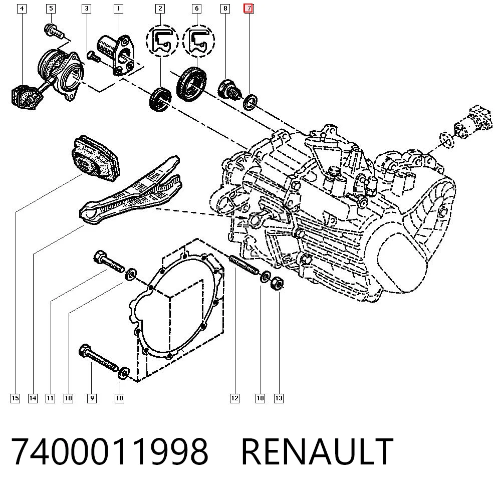 7400011998 Renault (RVI)