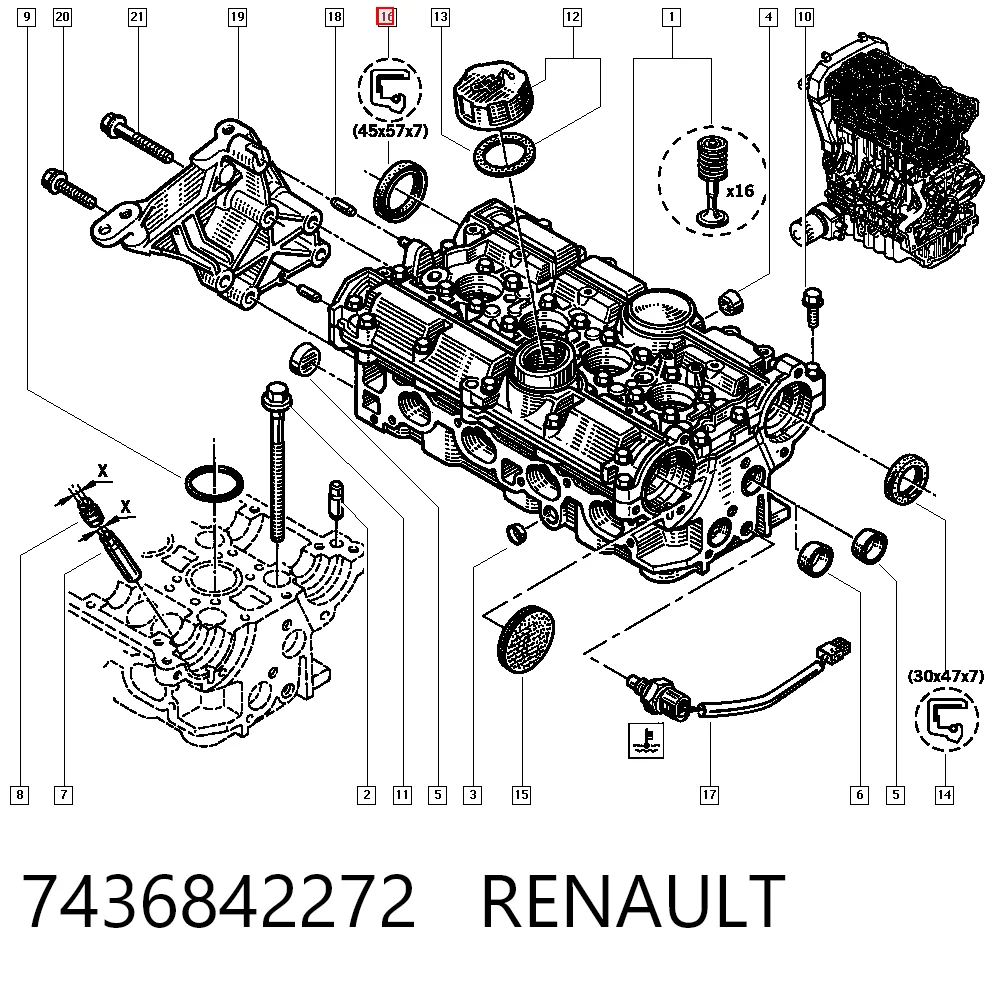 7436842272 Renault (RVI)