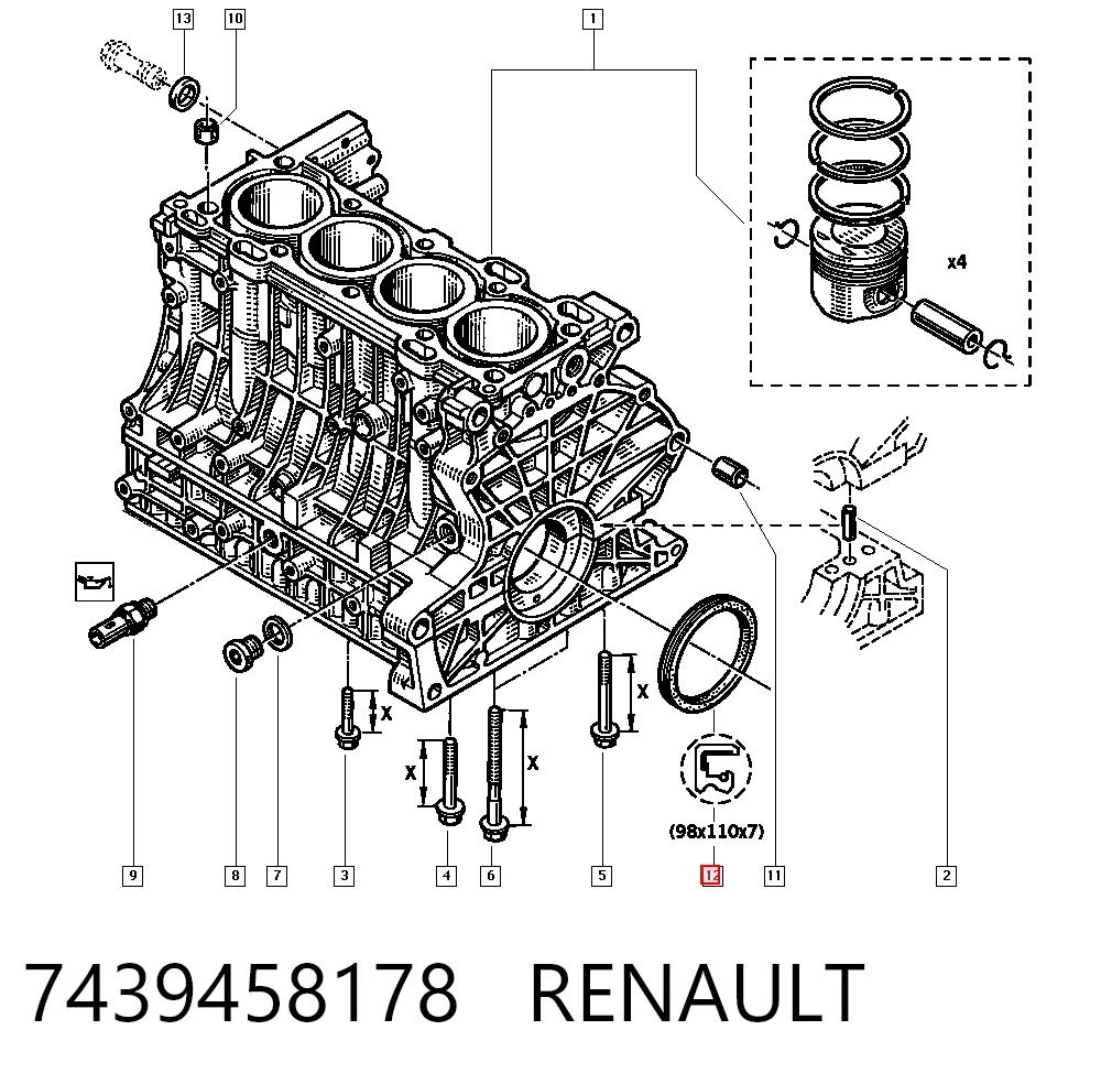 7439458178 Renault (RVI)