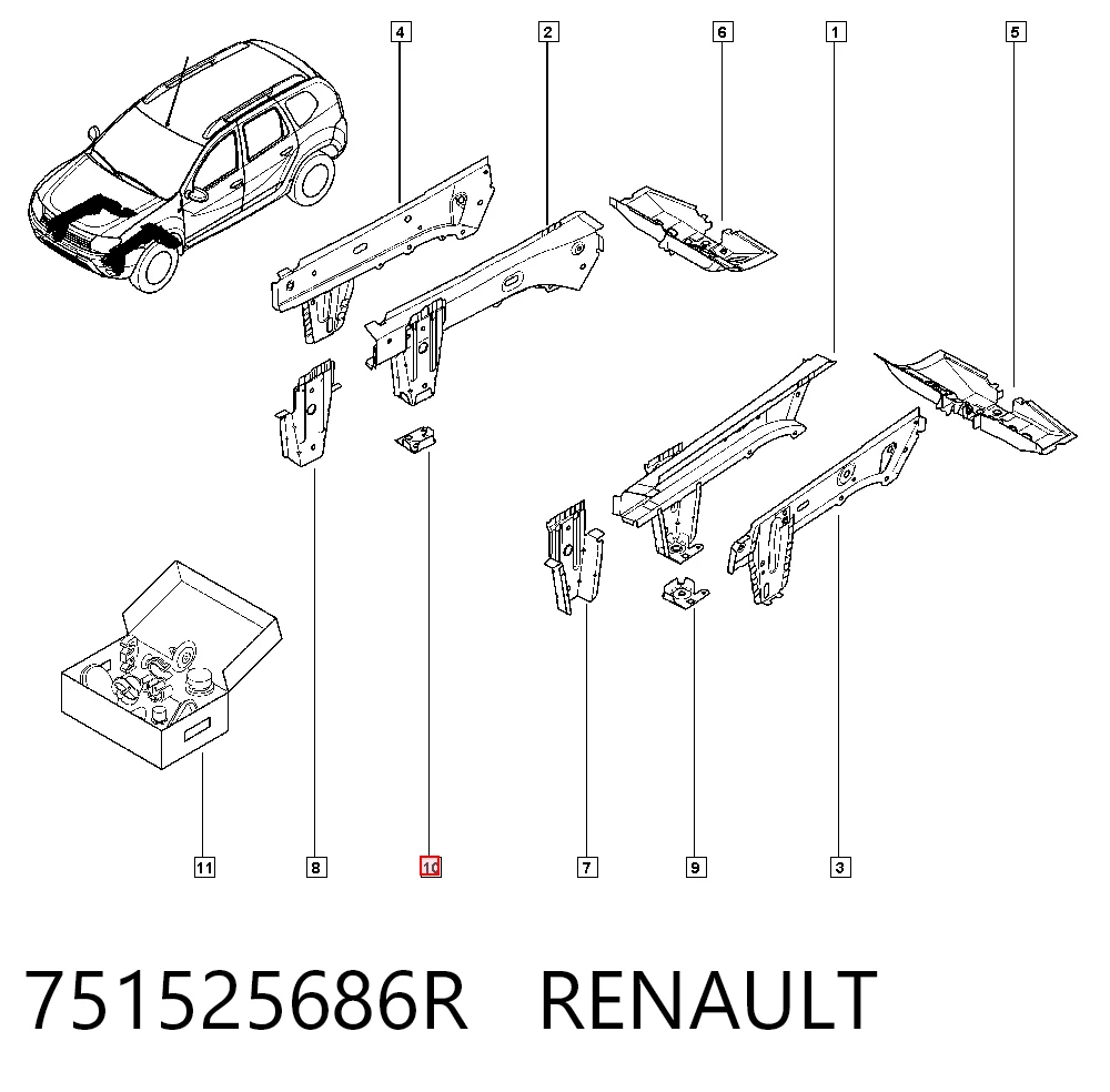 751525686R Renault (RVI)