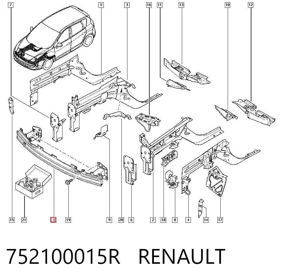 752100015R Renault (RVI)