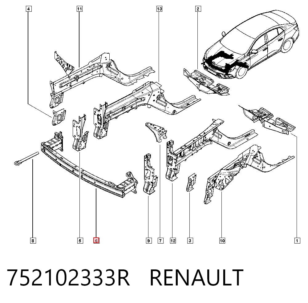 752102333R Renault (RVI)