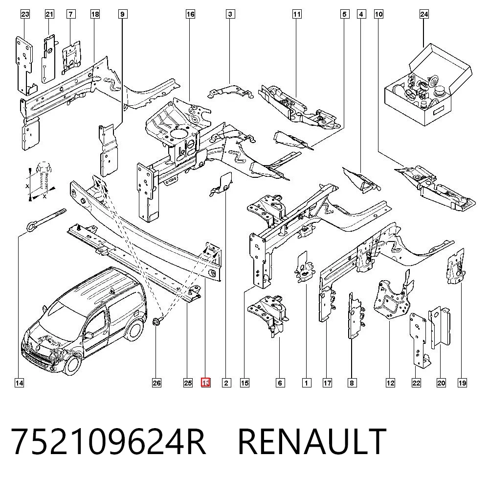 752109624R Renault (RVI)