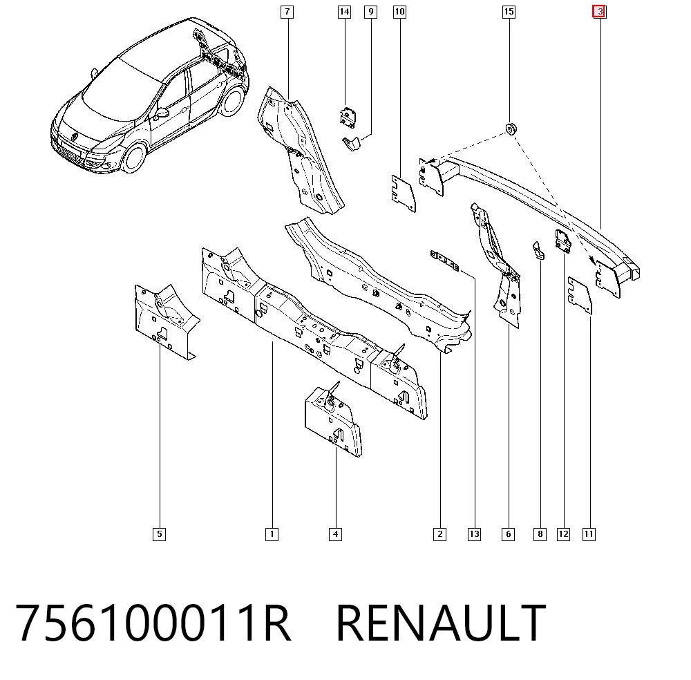 756100011R Renault (RVI)