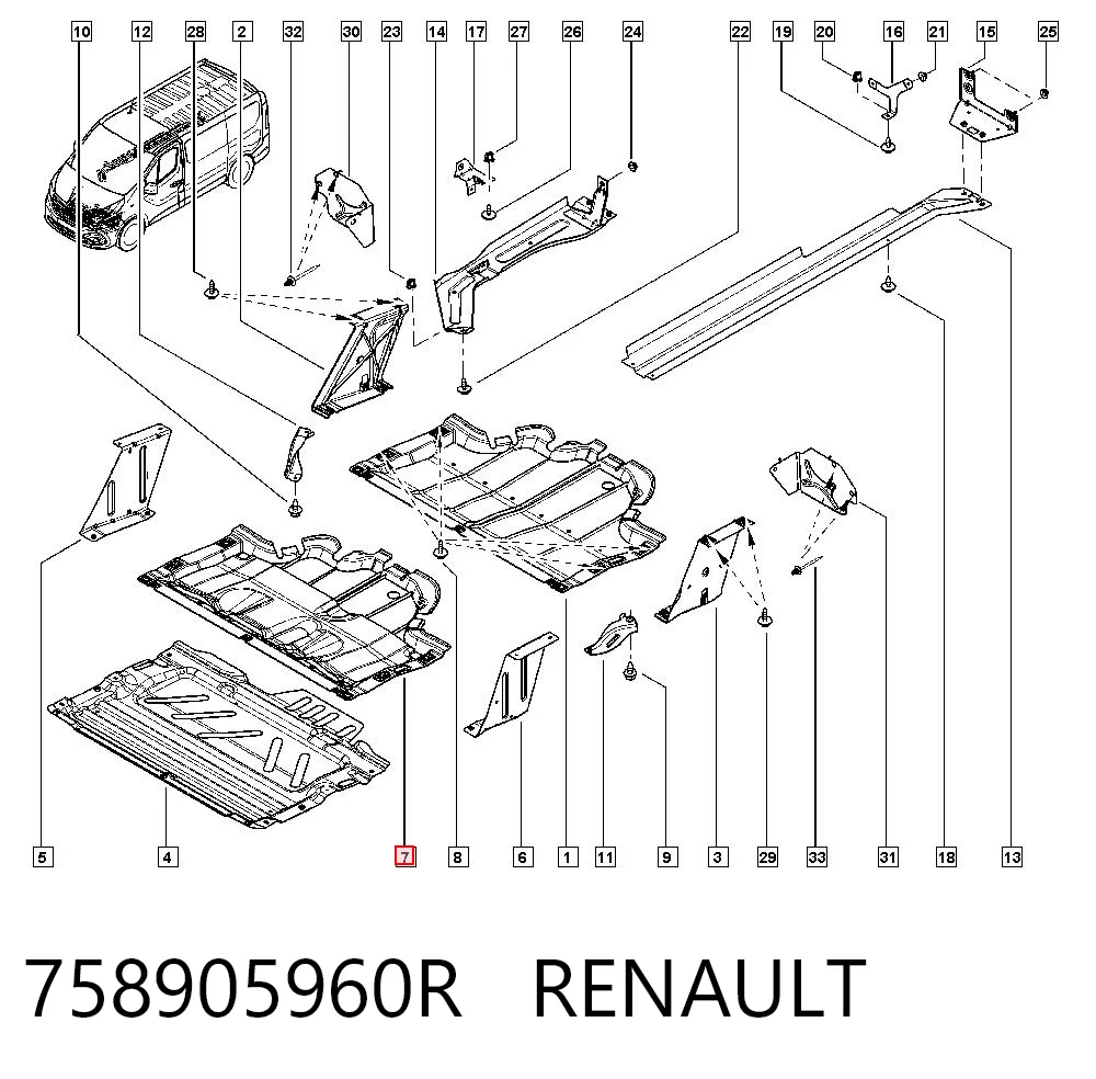 Proteção de motor, de panela (da seção de motor) Magneti Marelli CVR98425
