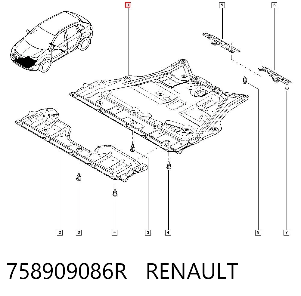 758909086R Renault (RVI)