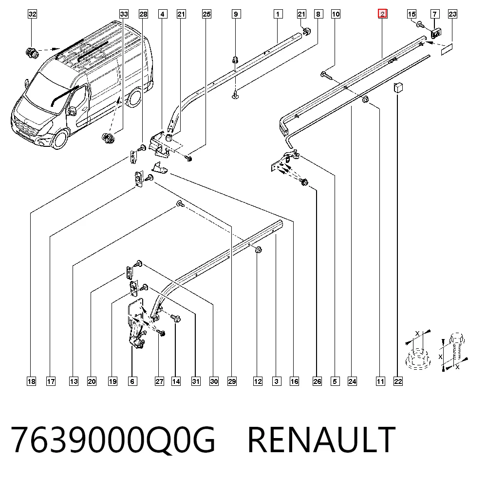 7639000Q0G Renault (RVI)