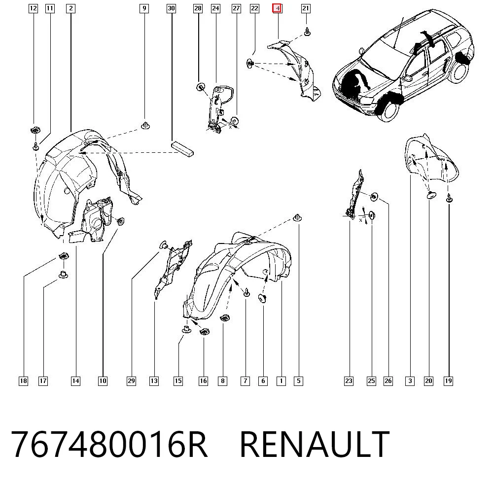 767480016R Renault (RVI)