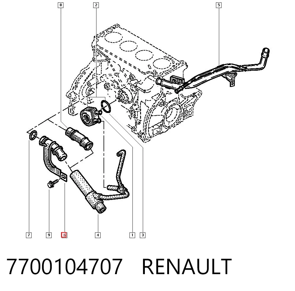 7700104707 Renault (RVI)