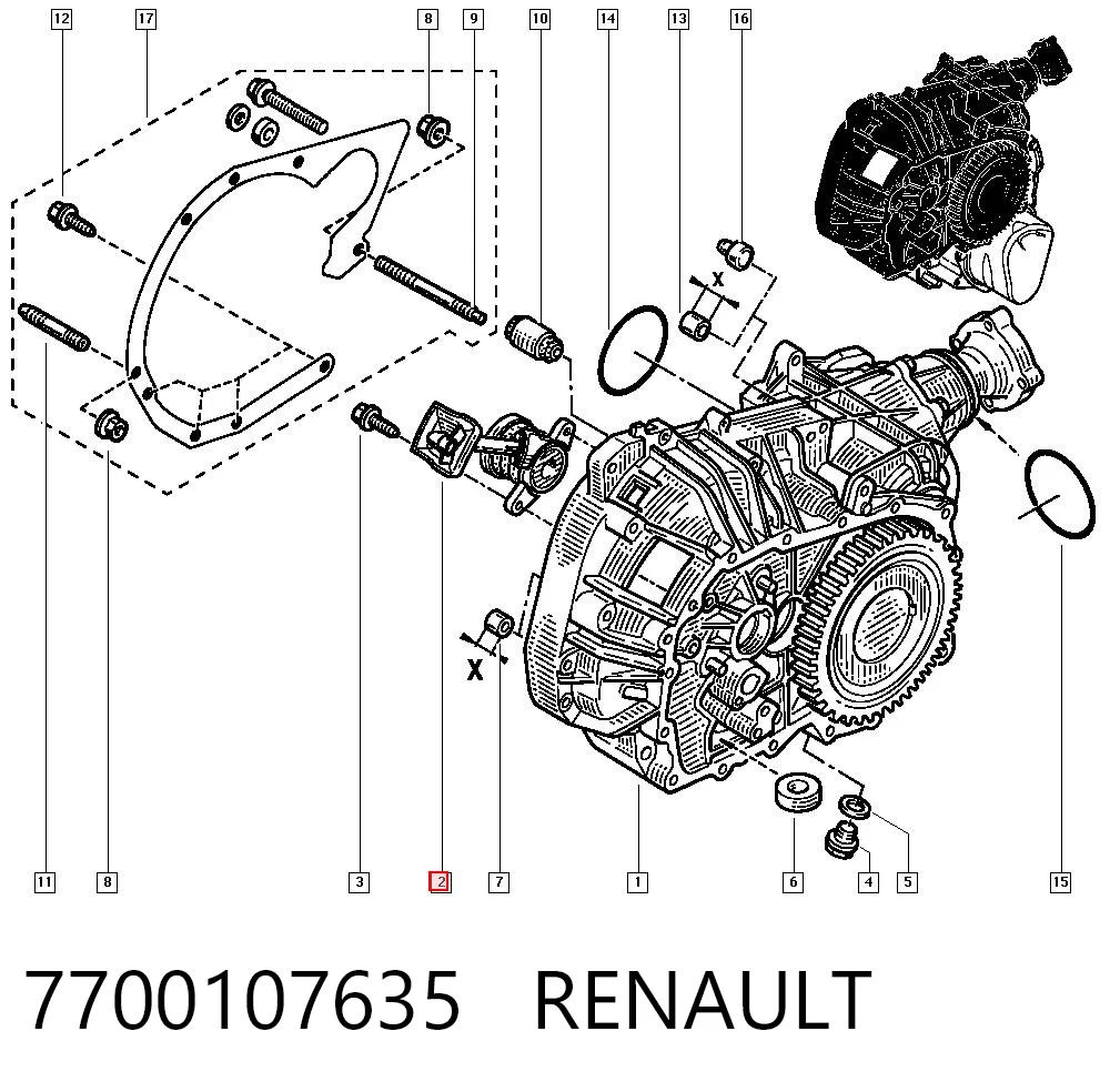 7700107635 Renault (RVI)