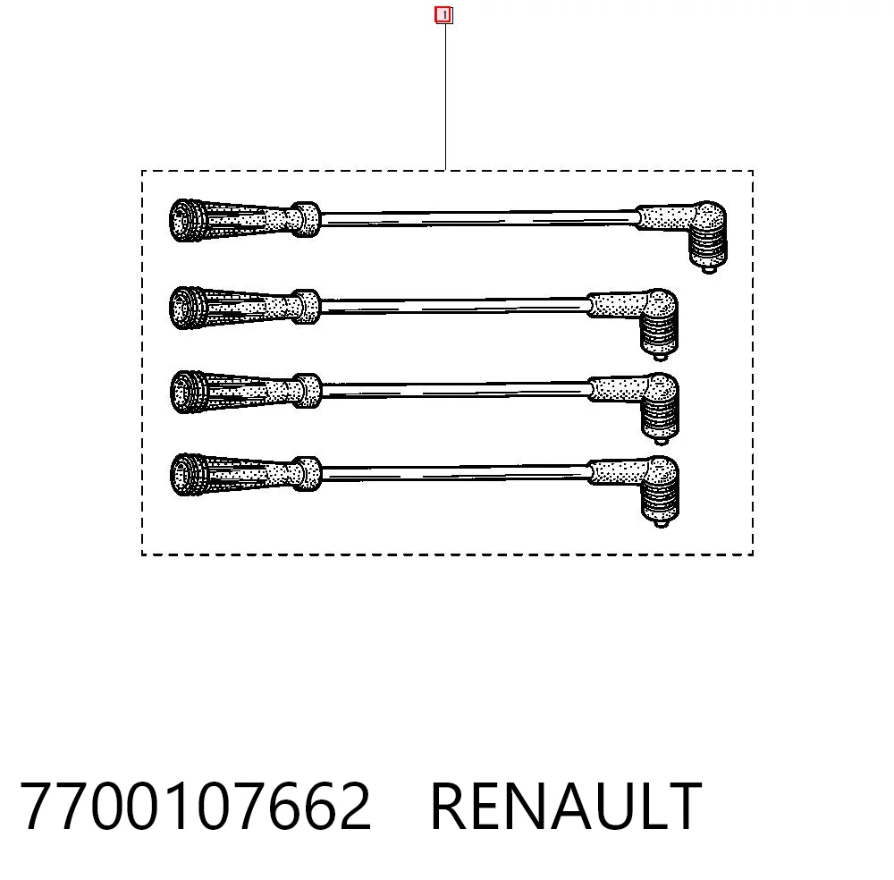 Compre Fios de alta voltagem, kit Renault Clio 2
