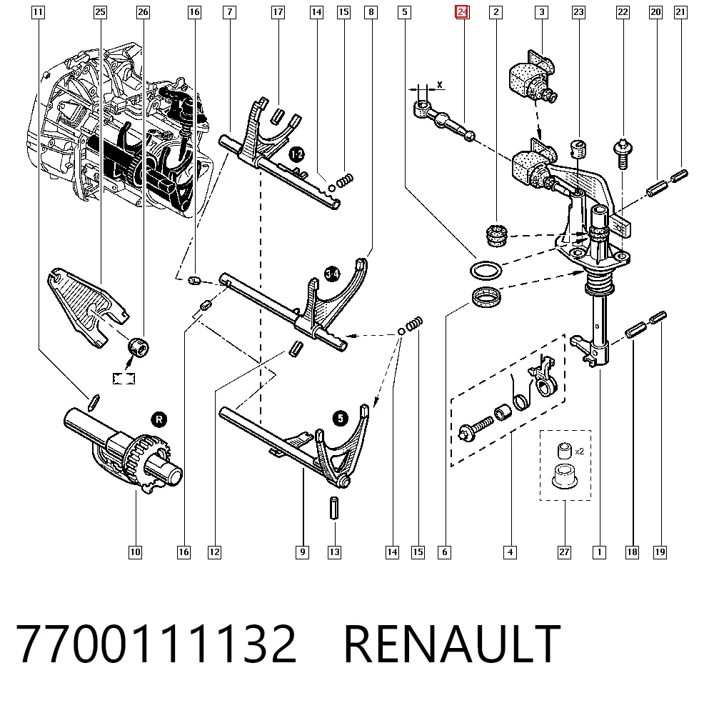 Barra de ligação da Caixa Automática de Mudança Lada 349303162R preço, a partir de 8,18 USD