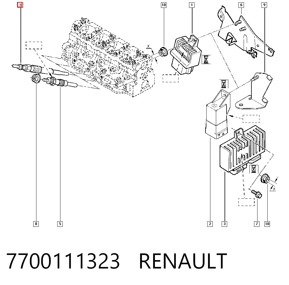  para Nissan X-Trail  (T31)