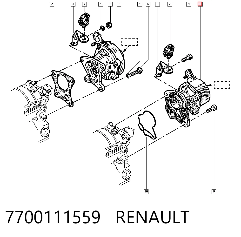 Compre Bomba a vácuo Renault Trafic 1