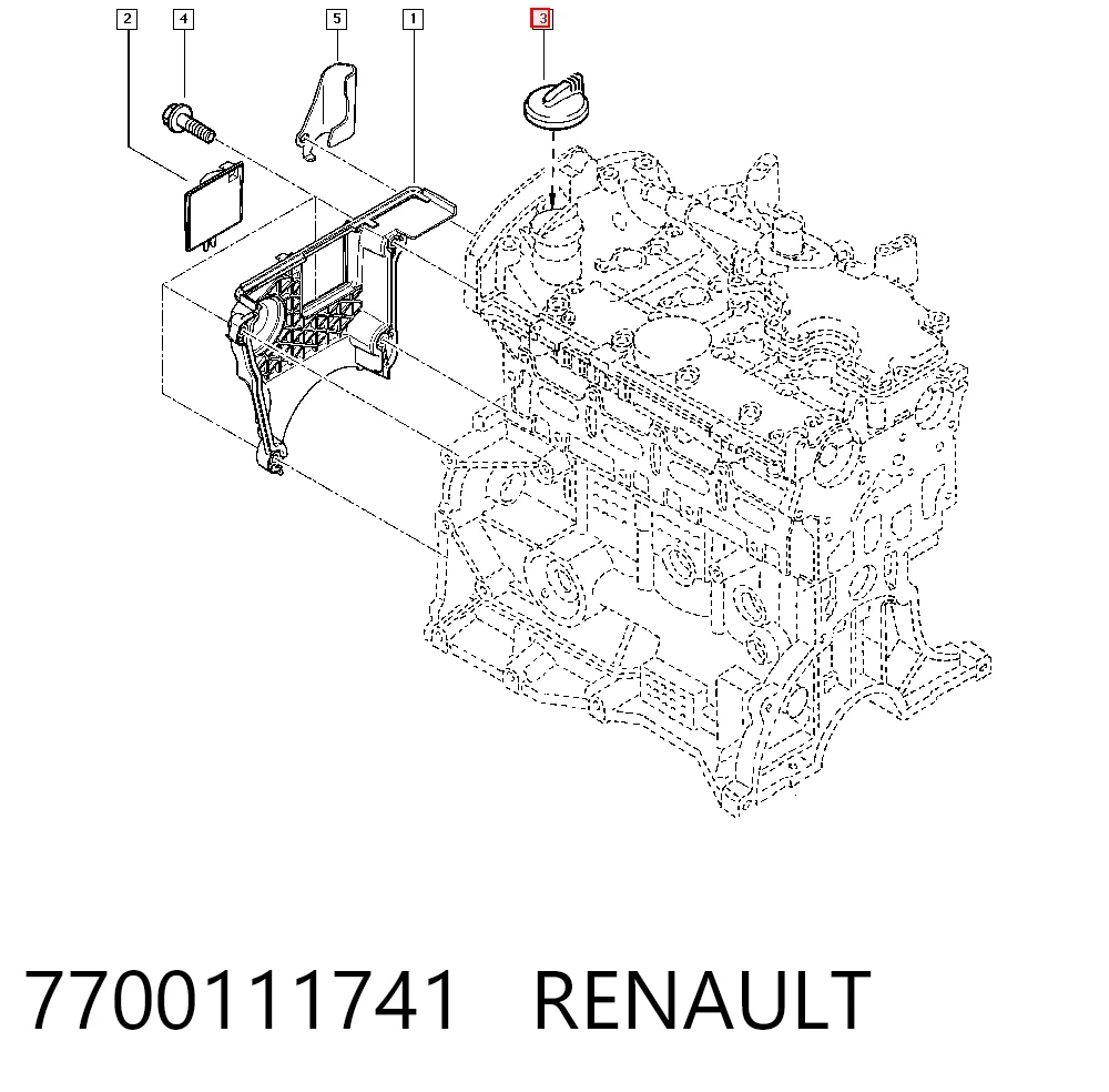 7700111741 Renault (RVI)