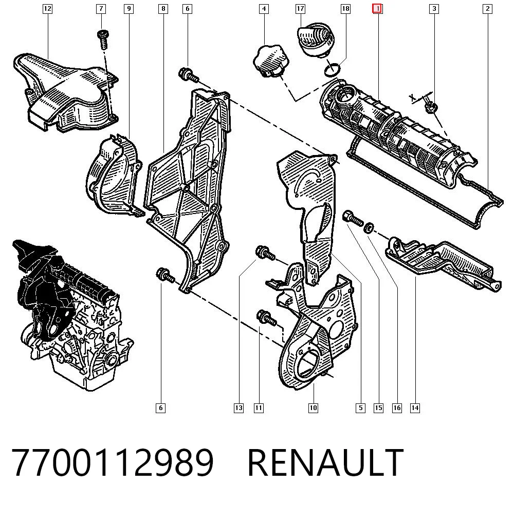 7700112989 Renault (RVI)