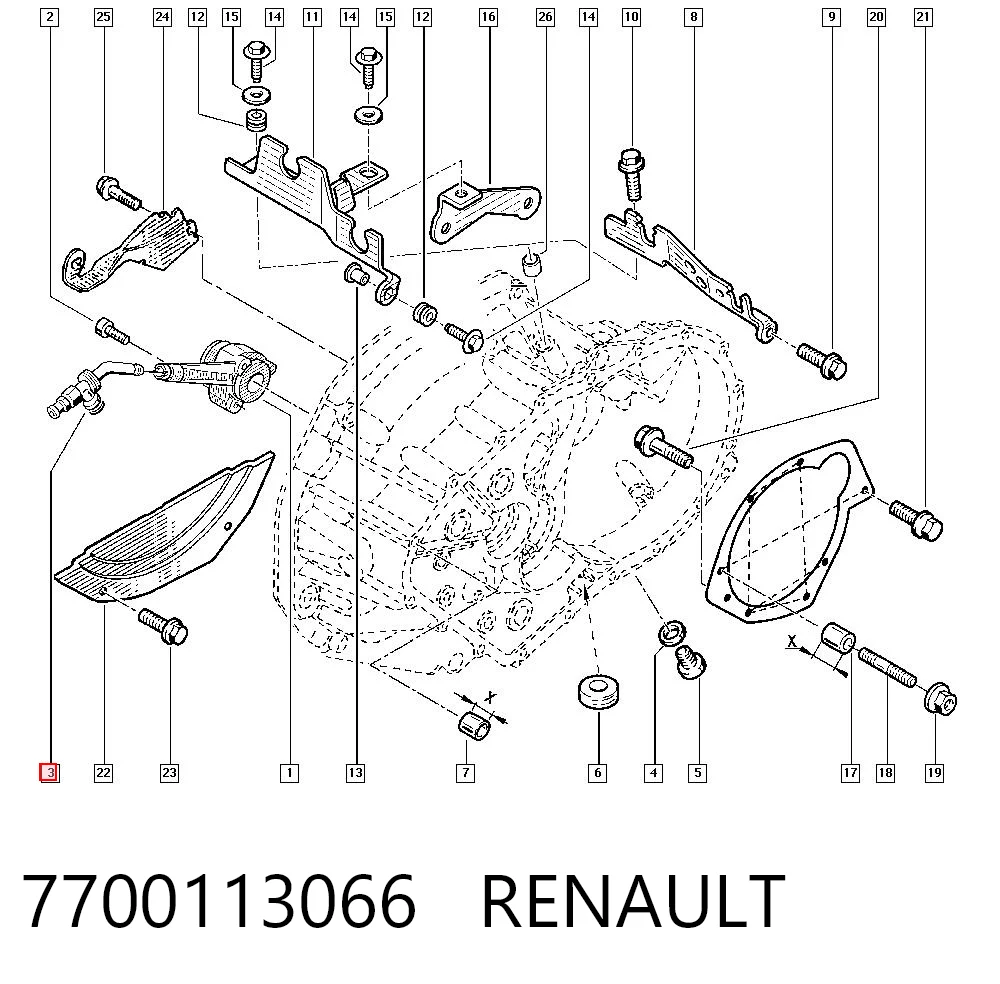 7700113066 Renault (RVI)