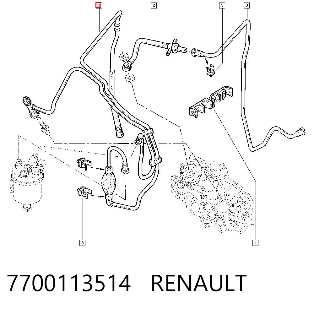7700113514 Renault (RVI)