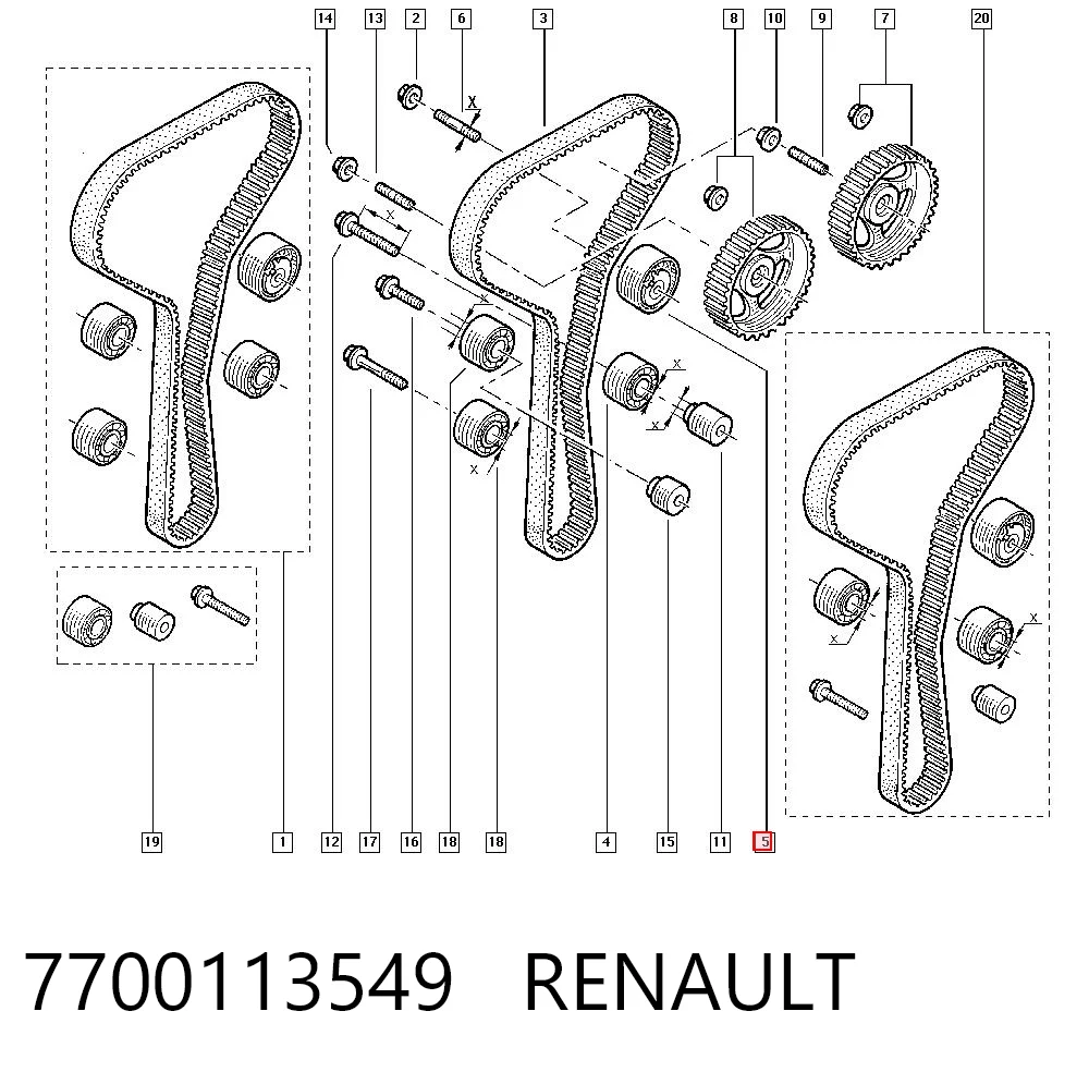 7700113549 Renault (RVI)