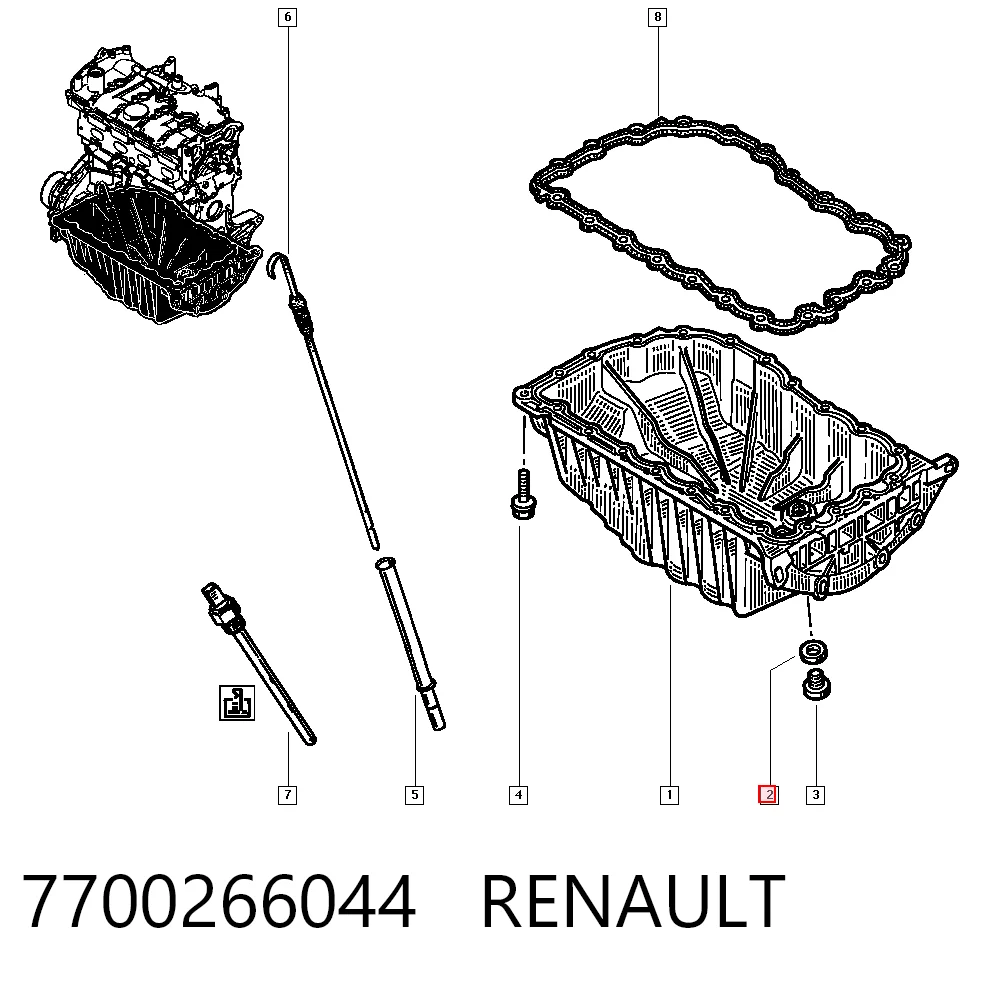 7700266044 Renault (RVI)