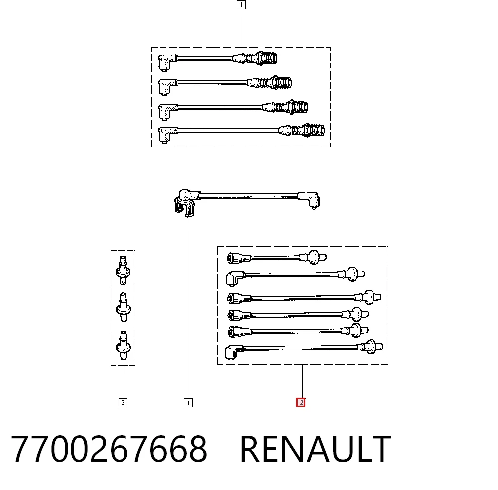 7700267668 Renault (RVI)