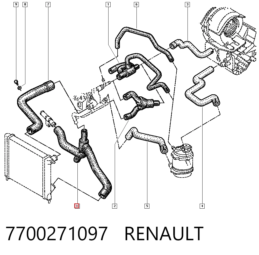 Convertidor - catalisador para Renault 21 B48