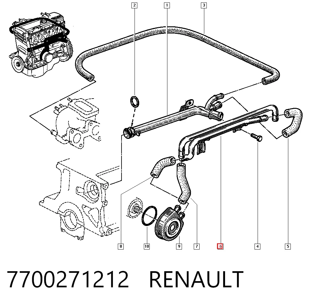 7700271212 Renault (RVI)