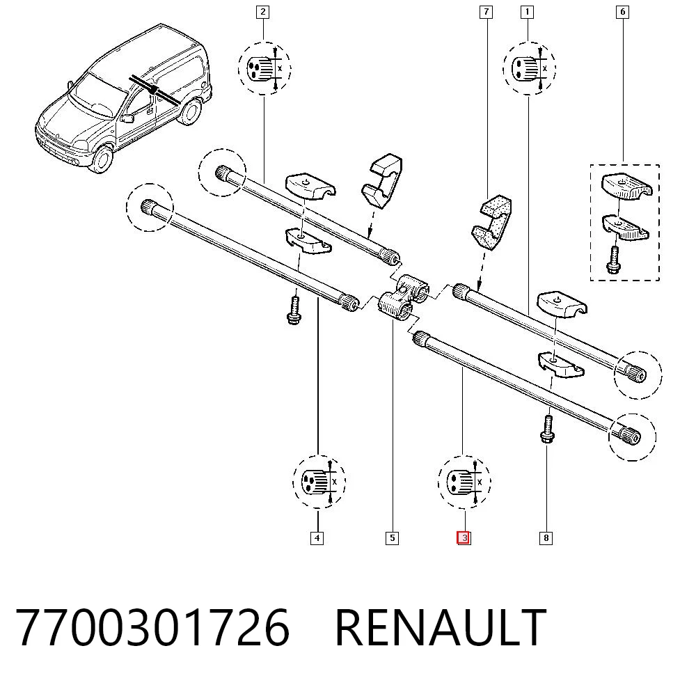 7700301726 Renault (RVI)