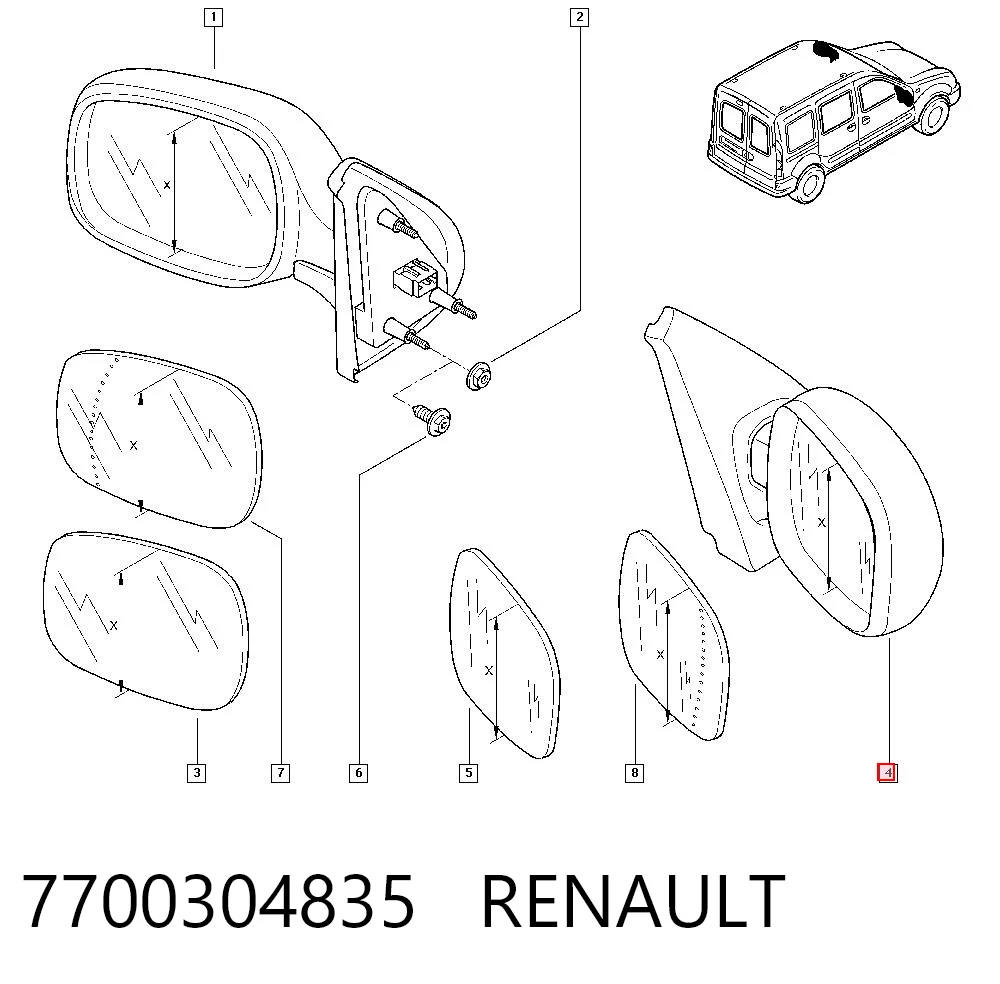 7700304835 Renault (RVI)