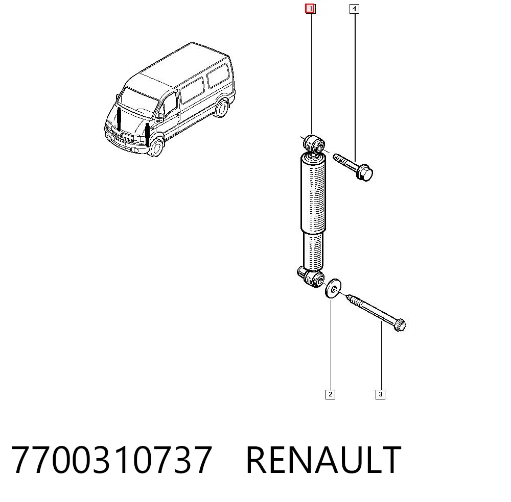 7700310737 Renault (RVI)