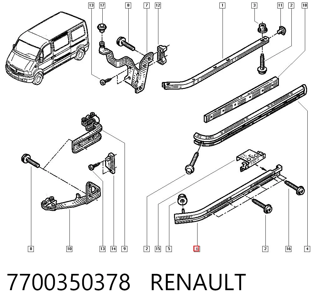 7700350378 Renault (RVI)