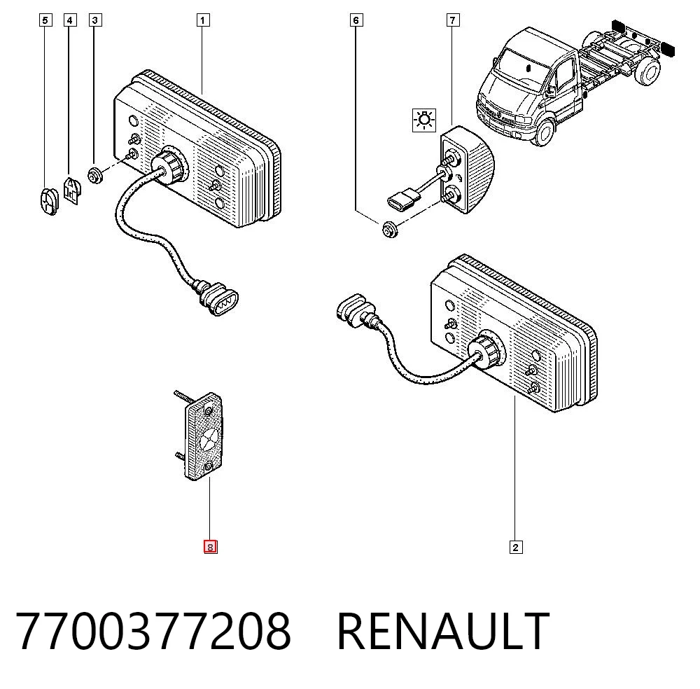7700377208 Renault (RVI)