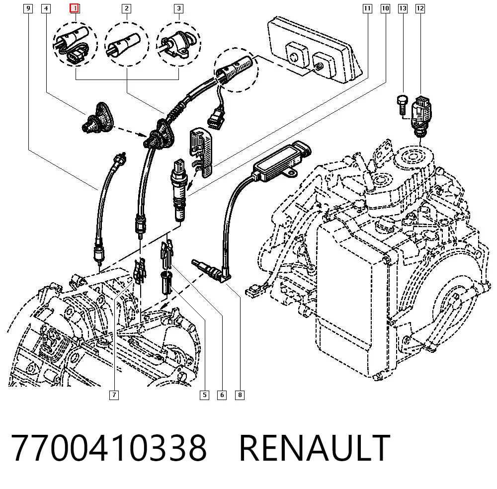 7700410338 Renault (RVI)
