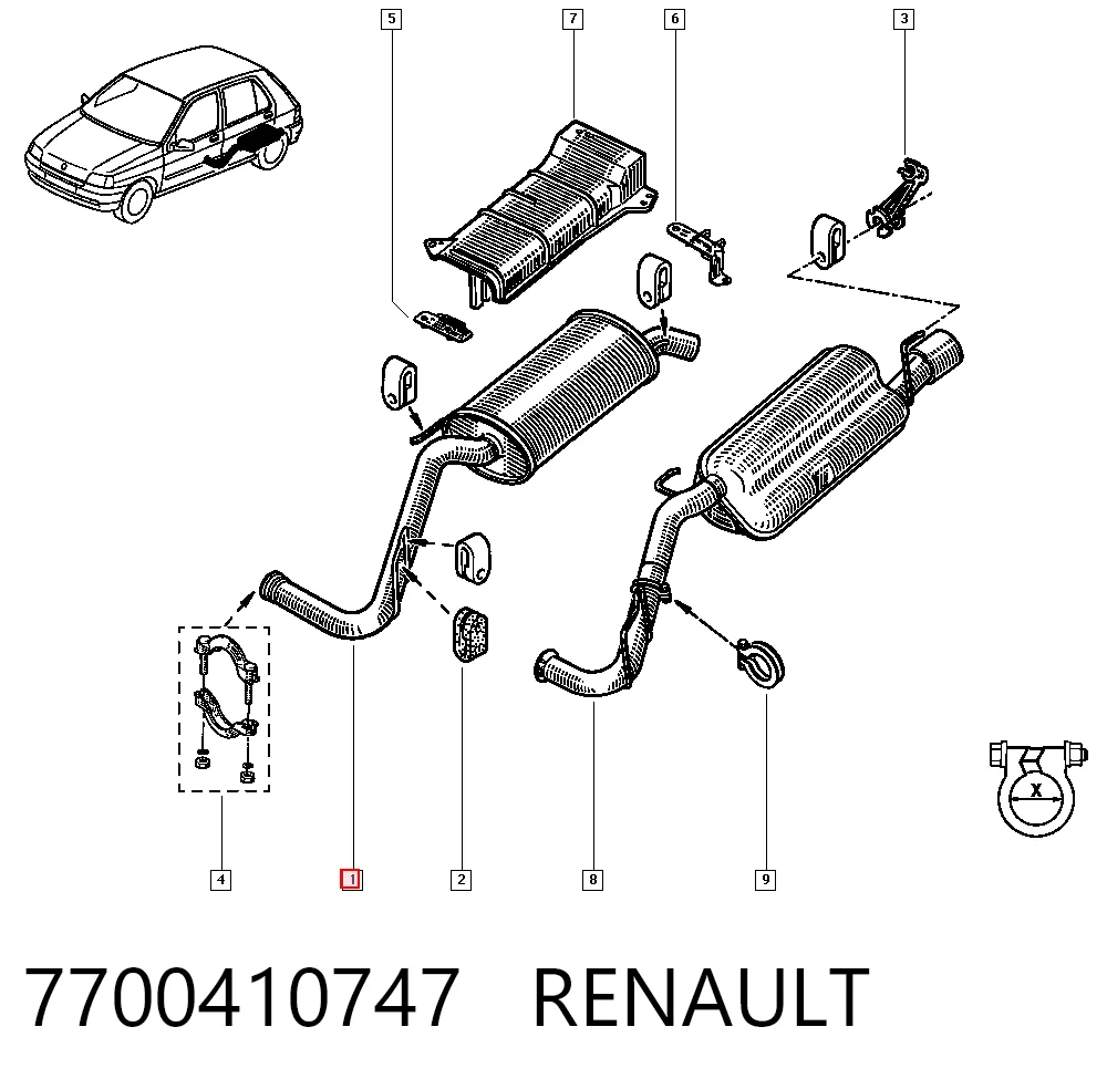 7700410747 Renault (RVI)