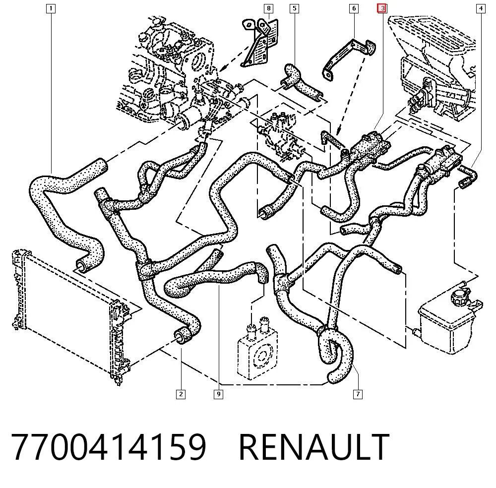 7700414159 Renault (RVI)