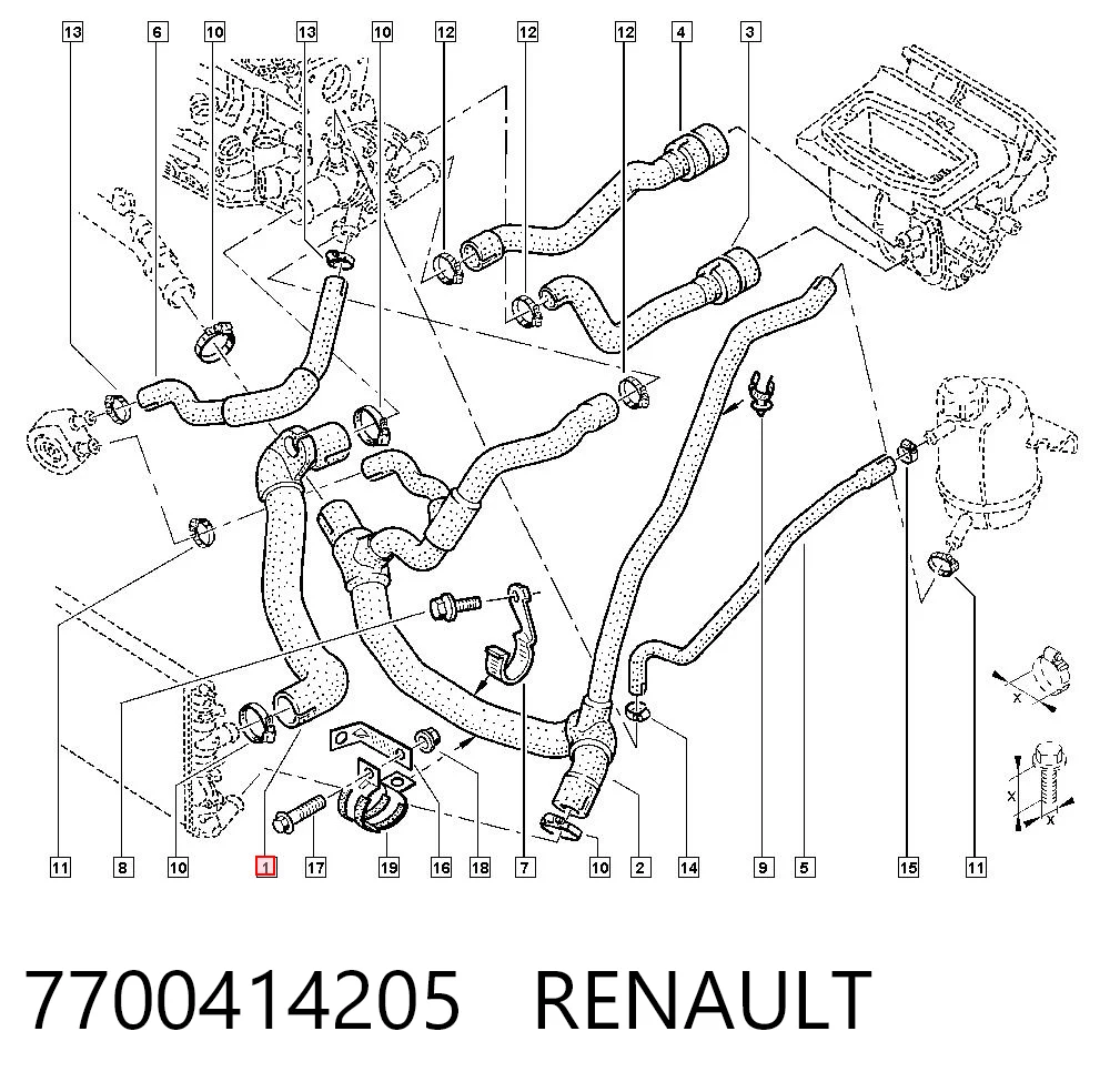 7700414205 Renault (RVI)