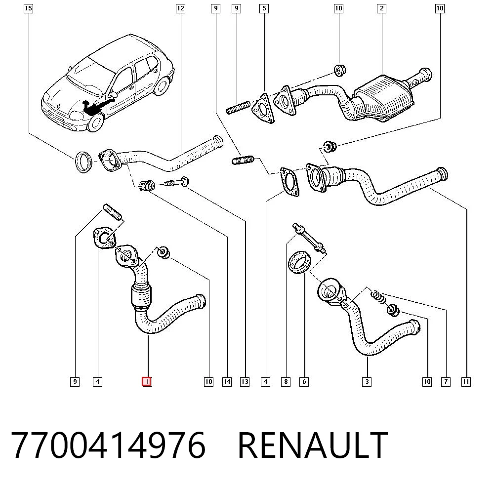 7700414976 Renault (RVI)