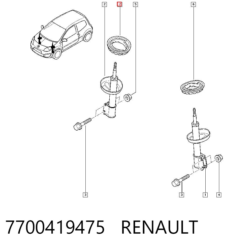 7700419475 Renault (RVI)