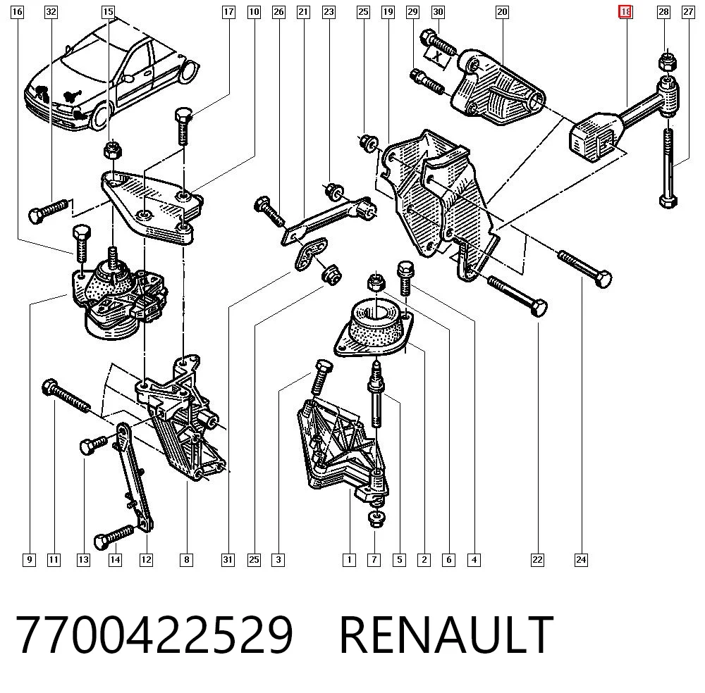 7700422529 Renault (RVI)