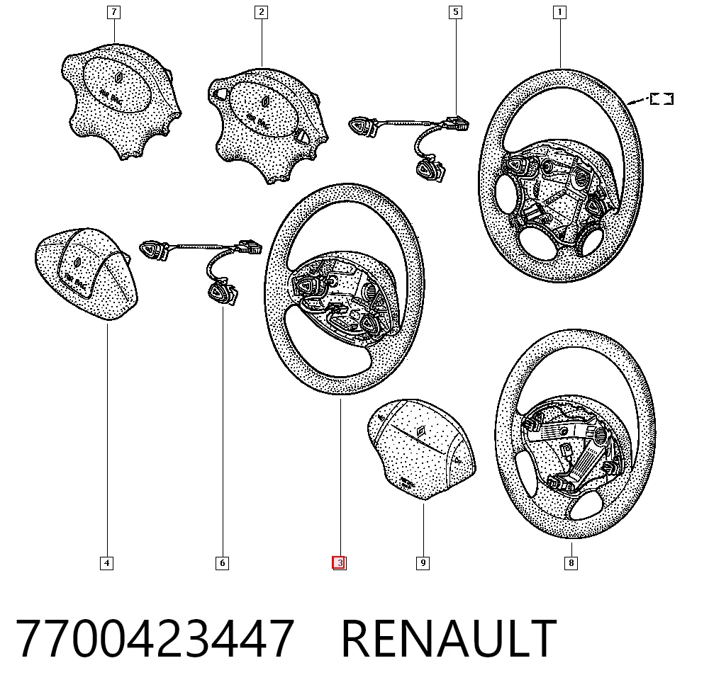 7700423447 Renault (RVI)
