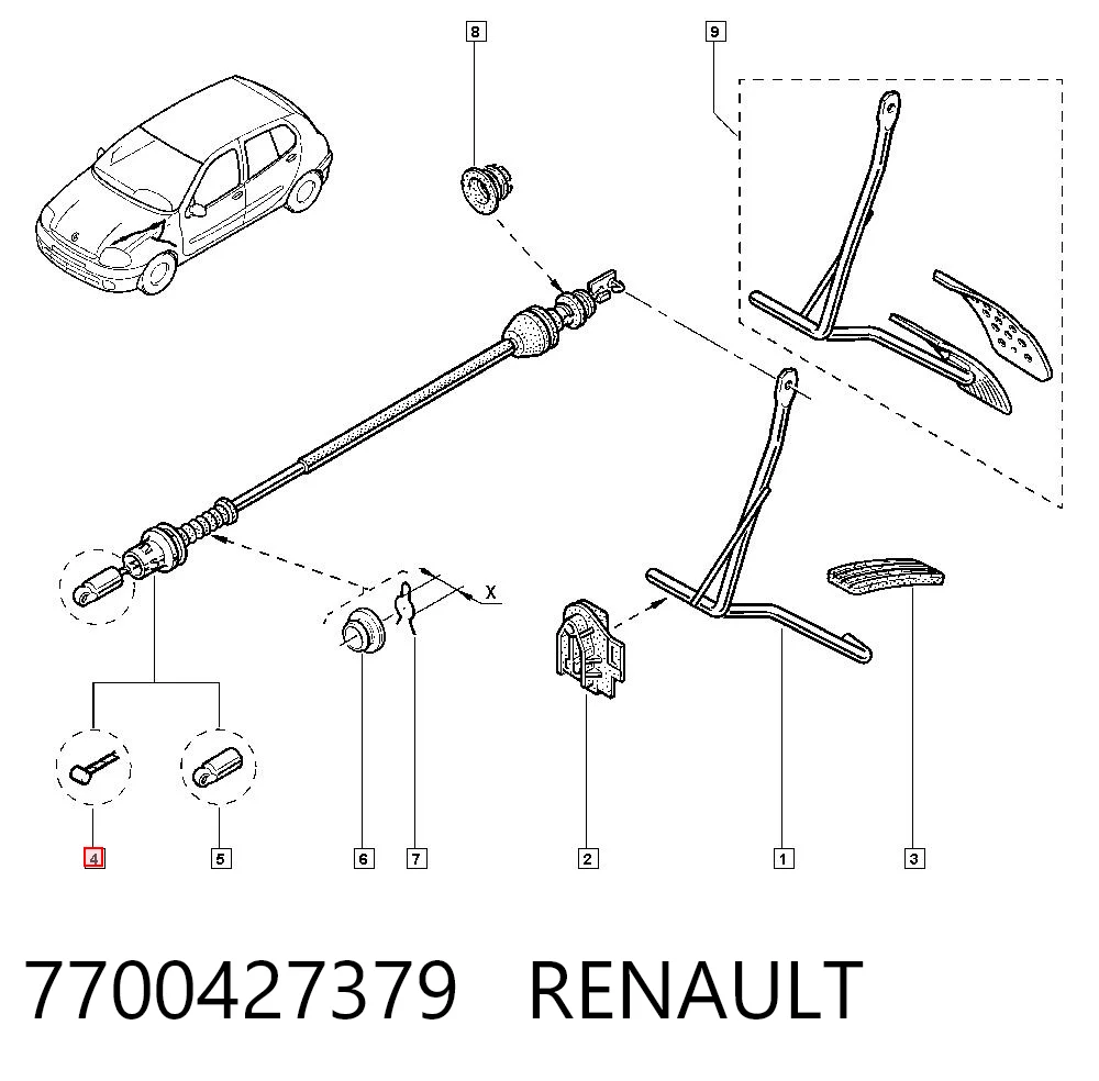 7700427379 Renault (RVI)