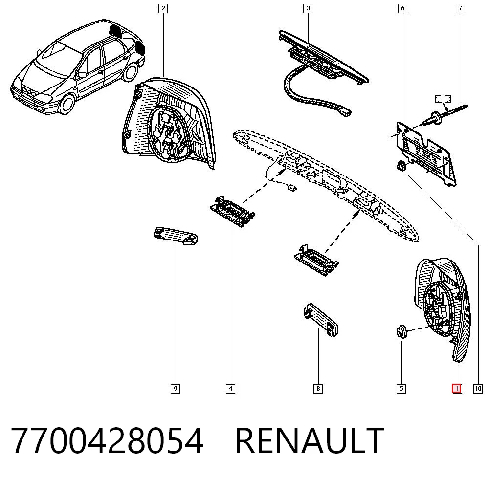 7700428054 Renault (RVI)
