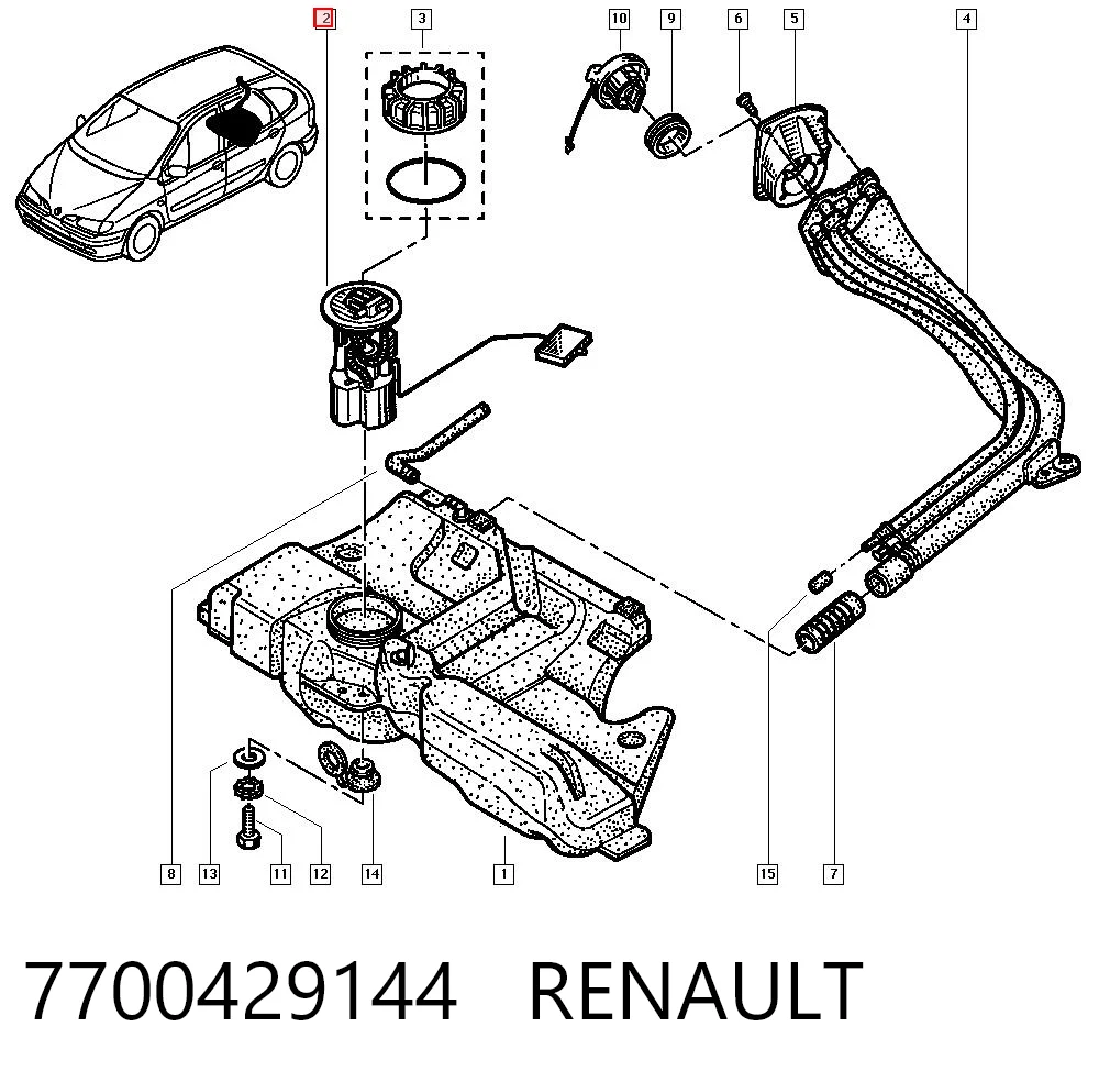 7700429144 Renault (RVI)