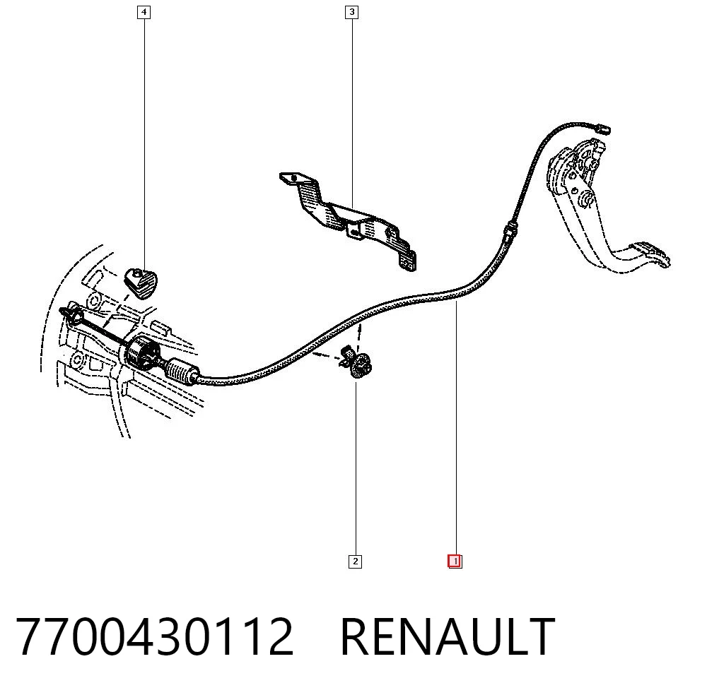 7700430112 Renault (RVI)