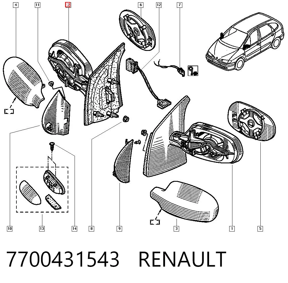 7700431543 Renault (RVI)