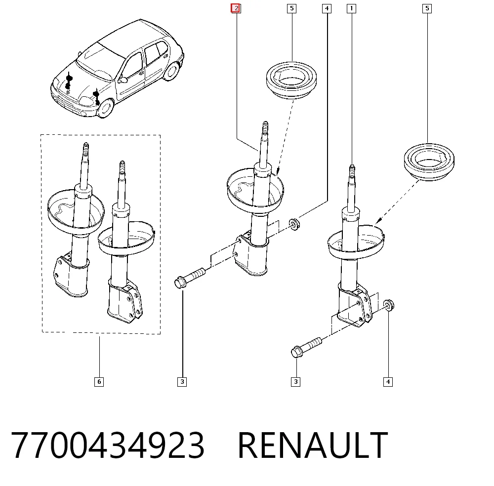 7700434923 Renault (RVI)