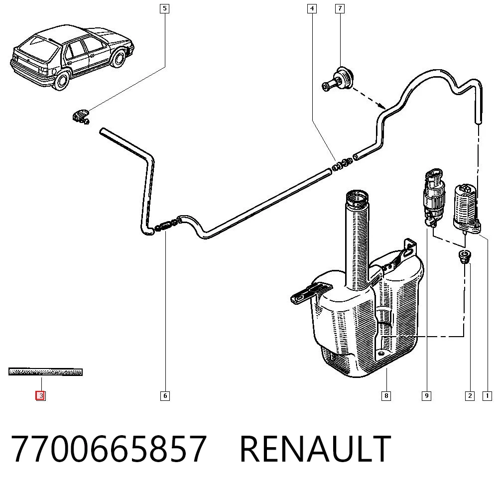 7700665857 Renault (RVI)