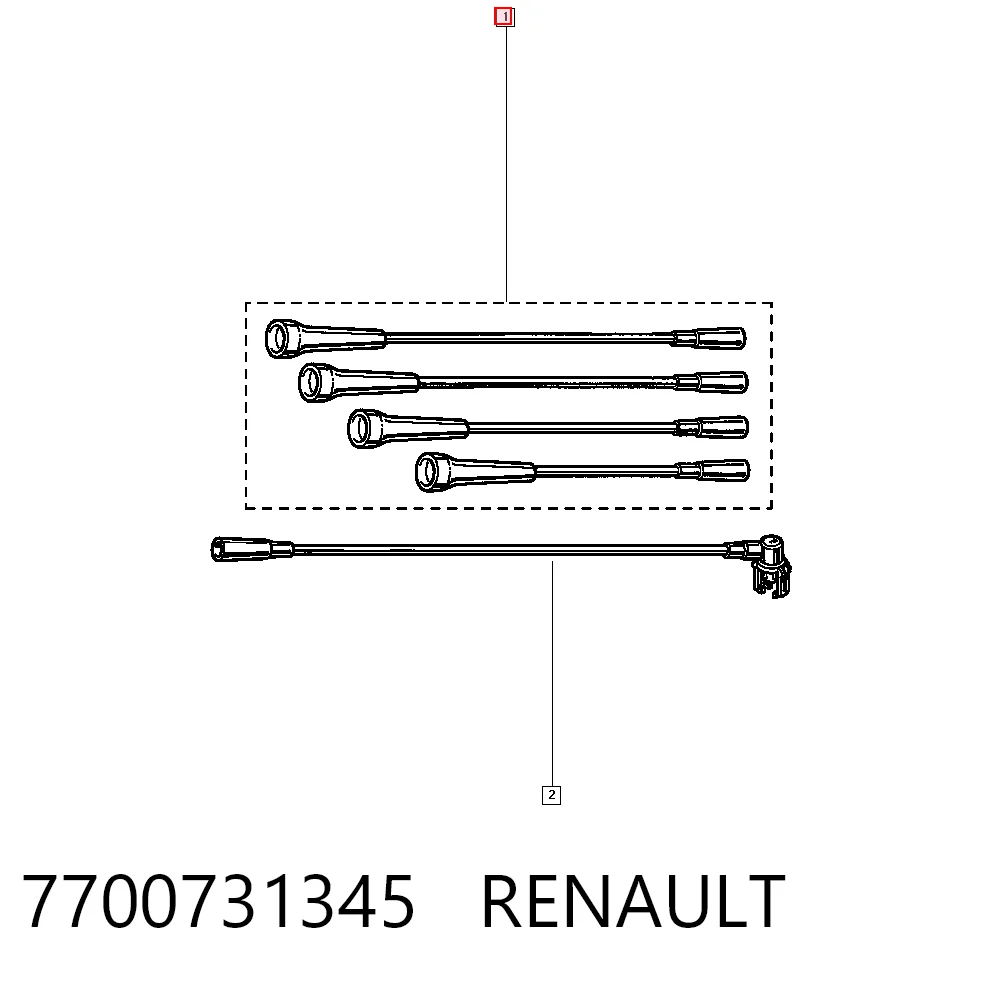 Fios de alta voltagem, kit Renault Trafic  TXX ao melhor preço