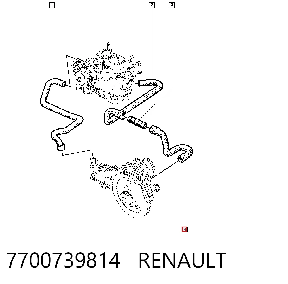 7700739814 Renault (RVI)