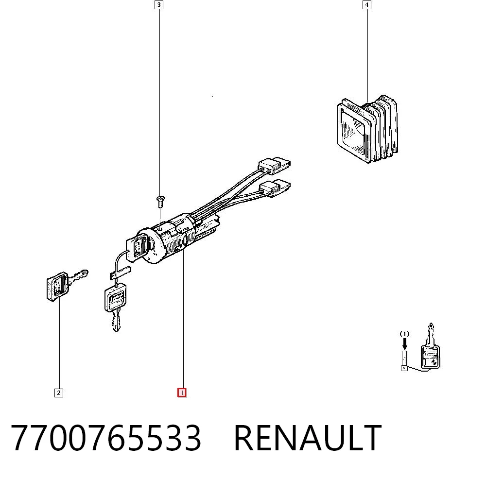 Fecho de ignição AND 14906036 preço, a partir de 32,31 USD